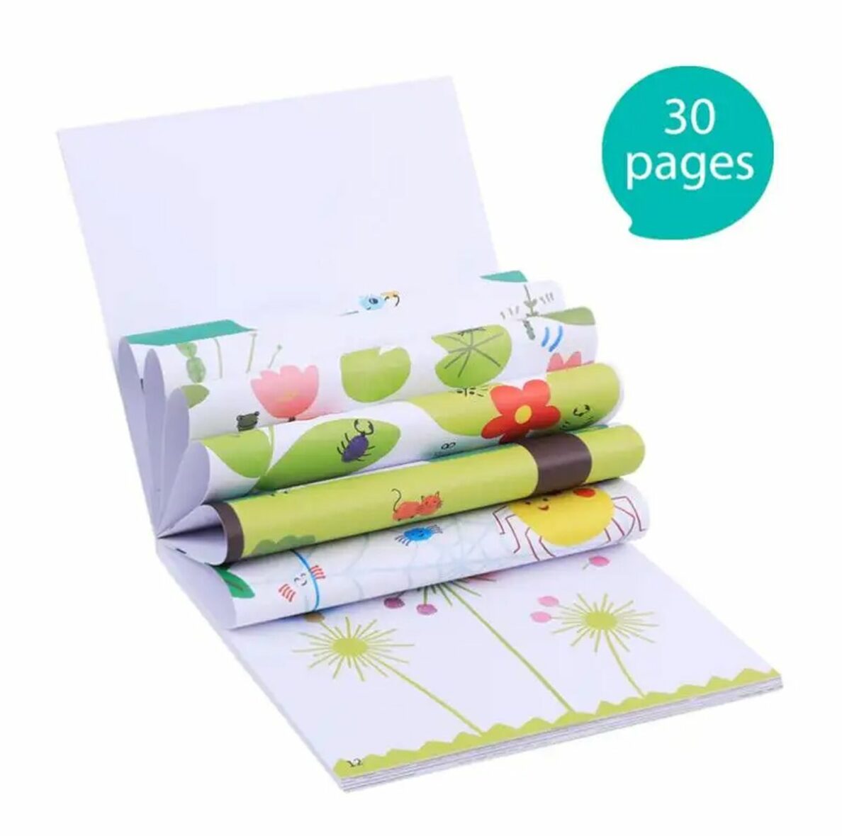 Maľovanie prstovými farbami Level 1 Svet 30 listov (6 z 9)