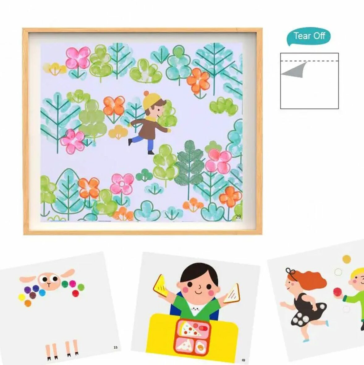 Maľovanie prstovými farbami Level 2 Umelec 30 listov (7 z 8)